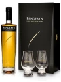 Penderyn, Madeira Finish, gift box with 2 glasses — фото 1