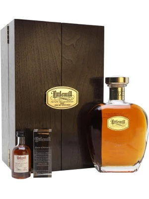 Виски Private Cellar Edition Littlemill 25 Year Old, wooden box & mini 0.7 л