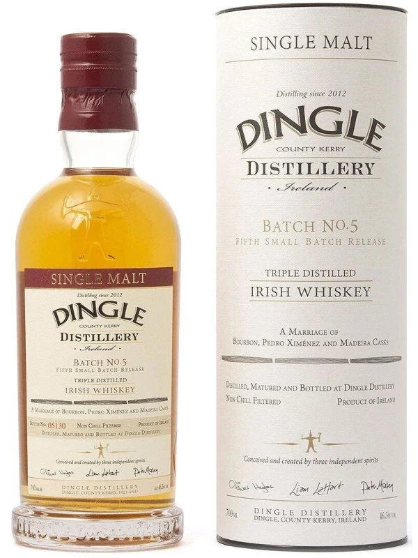 Dingle Single Malt Batch №5, in tube