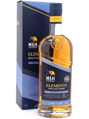 Виски M&H, Elements Red Wine, gift box 0.7 л