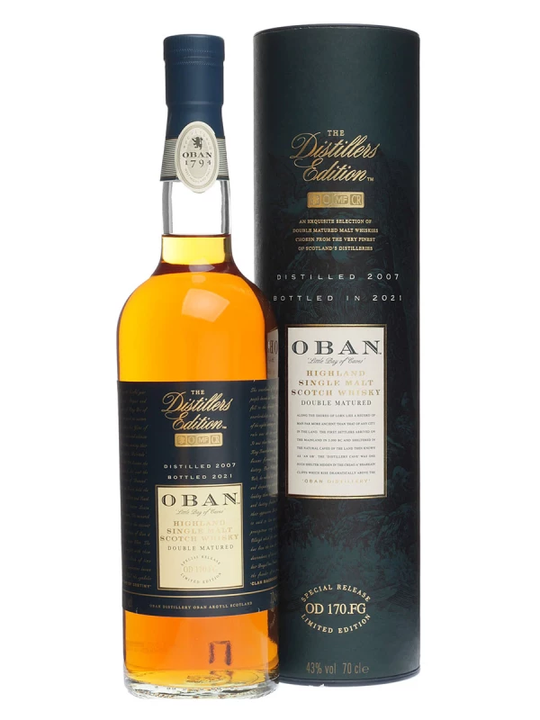 Oban Distillers Edition 2021, in tube