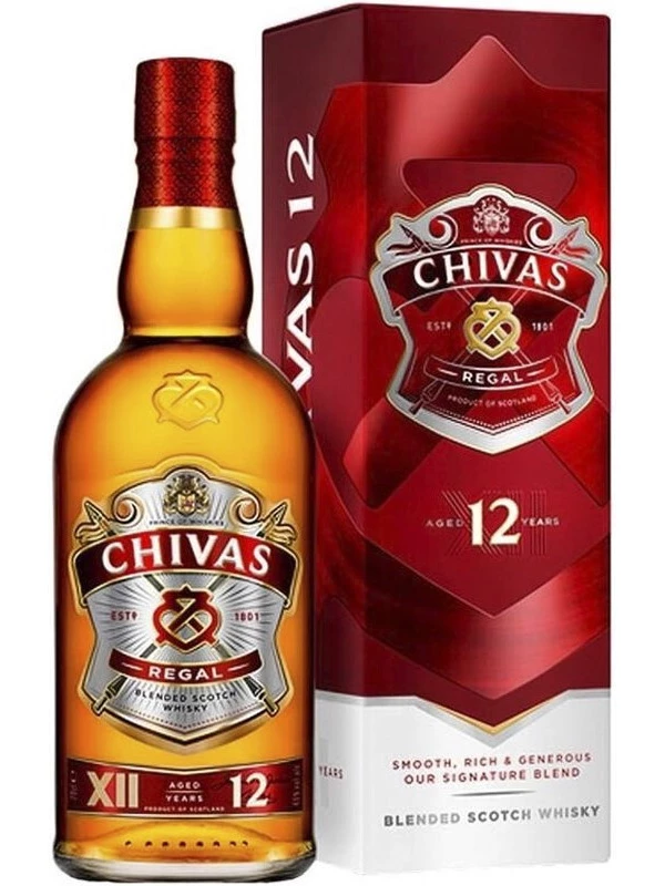 Chivas Regal 12 years old, with box