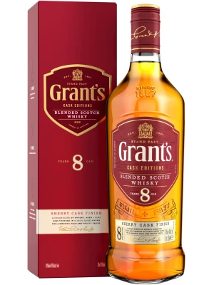 Виски Grant's Sherry Cask Finish 8 Years Old, gift box 0.7 л