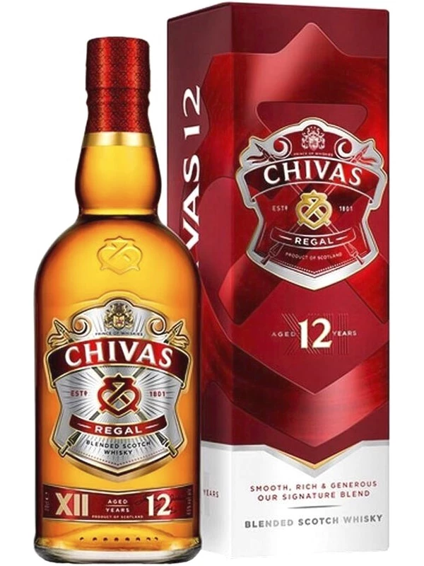 Chivas Regal 12 years old, with box