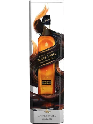 Виски Black Label, metal box 0.7 л