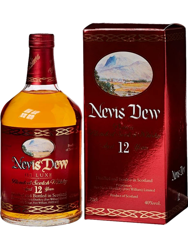 Dew of Ben Nevis 12 Years Old Deluxe Blend, gift box
