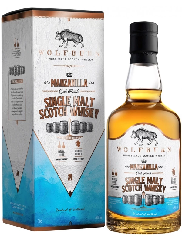 Wolfburn, Manzanilla Сask Finsh, gift box