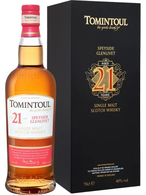 Виски Tomintoul 21 Years Old, gift box 0.7 л