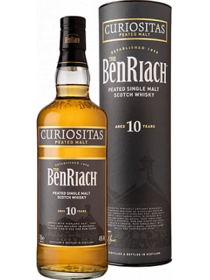 Виски Benriach 10 years Curiositas, in tube (46%) 0.7 л
