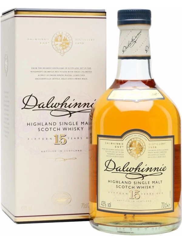 Dalwhinnie Malt 15 years old, with box