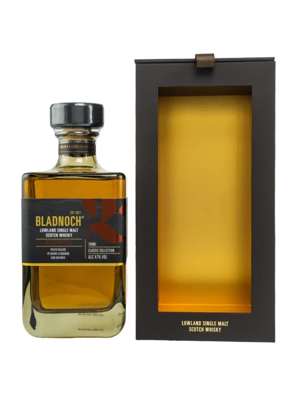 Bladnoch Alinta Peated Classic Collection, gift box