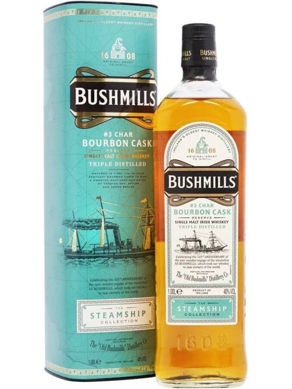 Bushmills Steamship Bourbon Cask, in tube