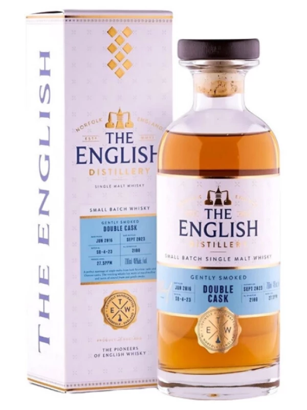 The English Gently Smoked Double Cask, gift box
