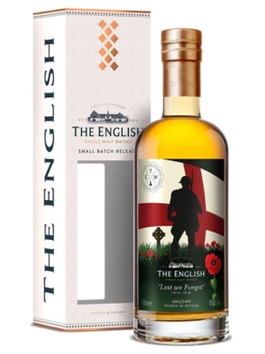 Виски The English Lest We Forget, gift box 0.7 л