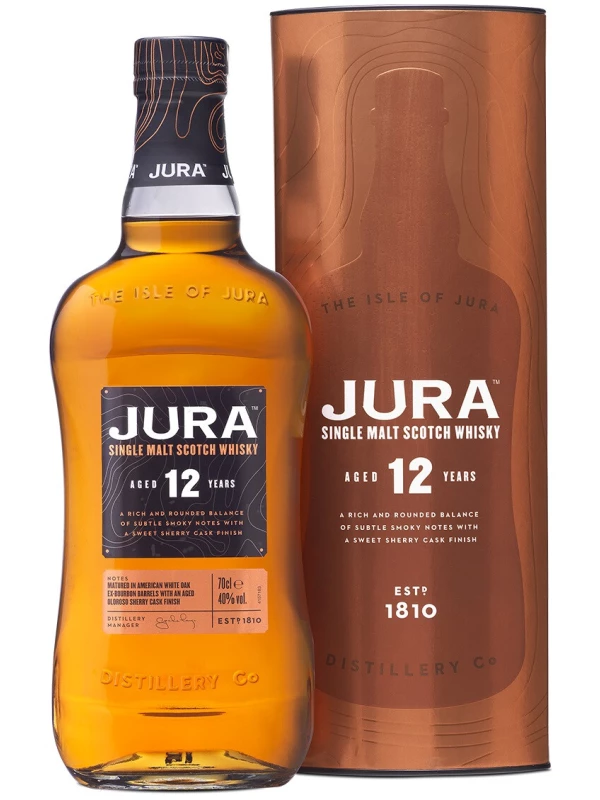 Jura 12 Years Old, in tube