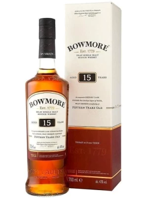 Виски Bowmore 15 Years Old, gift box 0.7 л