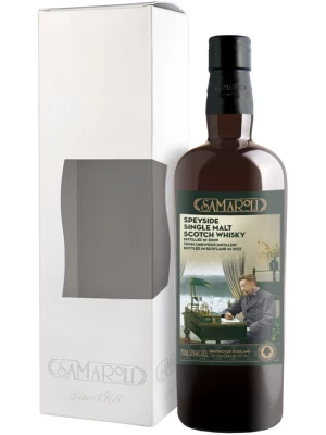 Виски Samaroli, Linkwood Speyside Single Malt Tchehov Limited Edition, gift box 2009 0.7 л
