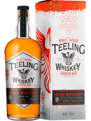 Виски Teeling, Amber Ale, Small Batch Collaboration, in gift box 0.7 л