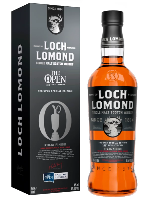 Loch Lomond The Open Special Edition 151 Royal Liverpool Rioja Finish, gift box