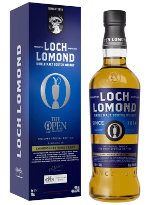 Виски Loch Lomond The Open Special Edition 152 Royal Troon Chardonnay Wine Casks, gift box 0.7 л