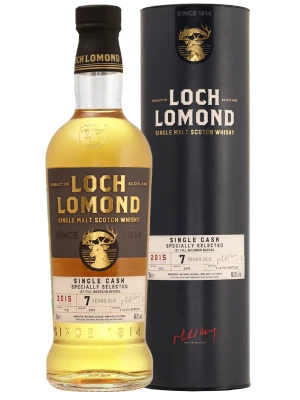 Виски Loch Lomond Cask Single Specially Selected 7 Years Old, gift tube 0.7 л