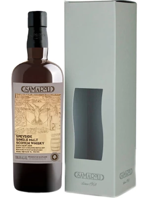 Виски Samaroli, Allt a Bhainne Speyside Single Malt, gift box 2009 0.7 л