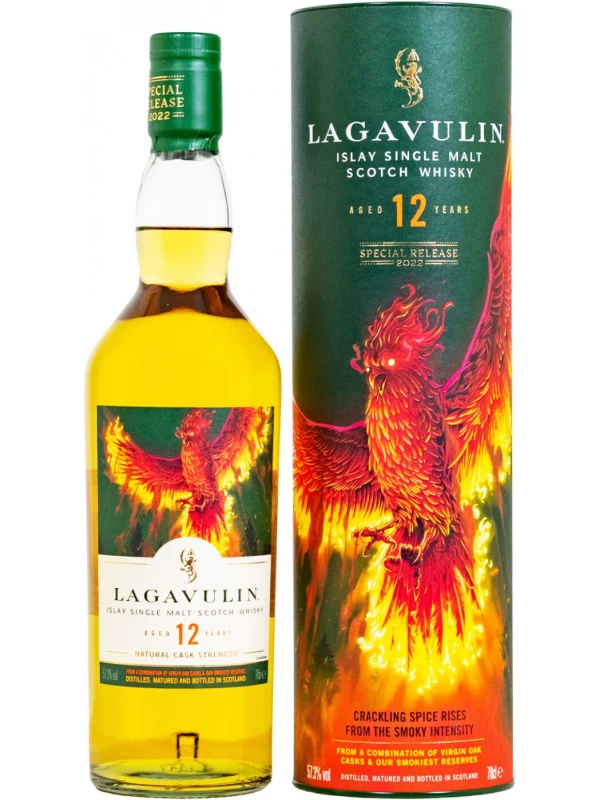 Diageo, Lagavulin 12 Years Old (Release 2022), in tube