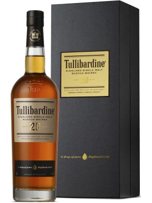 Виски Tullibardine 20 Years Old, gift box 0.7 л