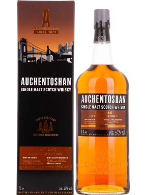 Виски Auchentoshan Dark Oak, gift box 1 л