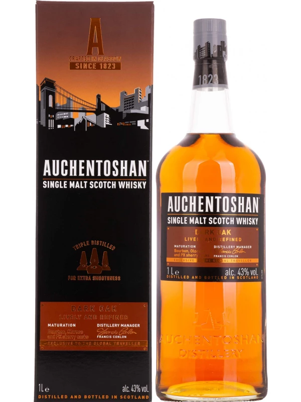 Auchentoshan Dark Oak, gift box