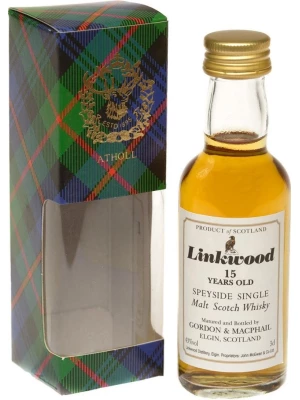 Виски Gordon & MacPhail, Linkwood 15 Years Old, gift box 0.05 л