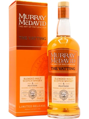 Виски Murray McDavid, The Vatting Blended Malt Peatside 6 Years Old, gift box 0.7 л