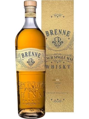 Виски Brenne French Single Malt Pineau des Charentes Finish, gift box 0.7 л