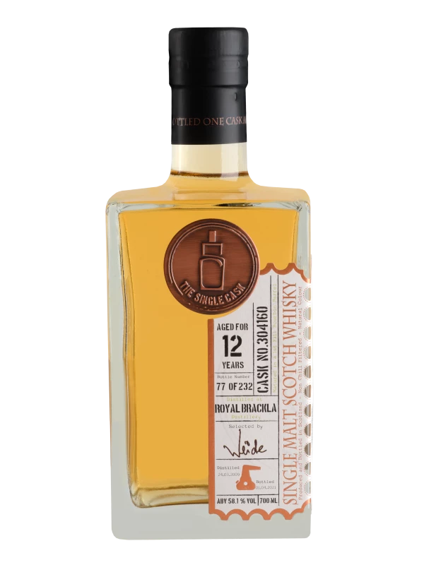 Single Cask, Royal Brackla, Cask № 304160, 12 Y.O.