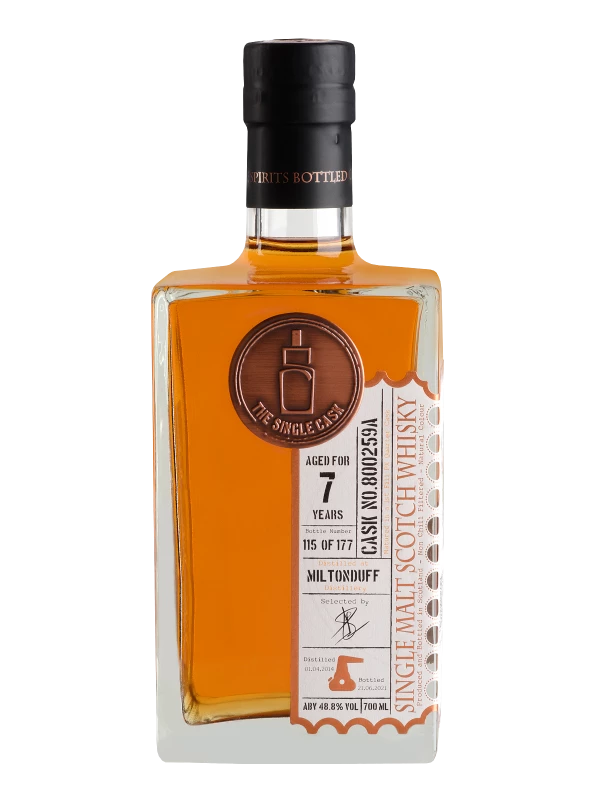Single Cask, Miltonduff, Cask № 800259A, 7 Y.O.