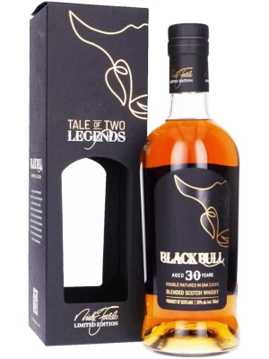 Виски Black Bull 30 Years, Nick Faldo Limited Edition, gift box 0.7 л