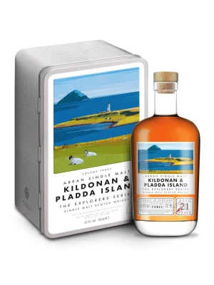 Виски Arran Kildonan & Pladda Island The Explorers Series Volume 3, gift box 0.7 л
