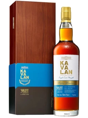 Виски Kavalan, Solist Pedro Ximenez Single Cask Strength (52,4%), wooden box 0.75 л