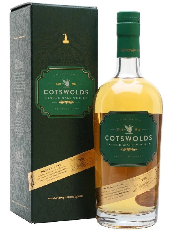 Cotswolds Peated Cask (59,6%), gift box