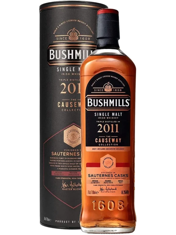 Bushmills, The Causeway Collection (56,3%), in tube