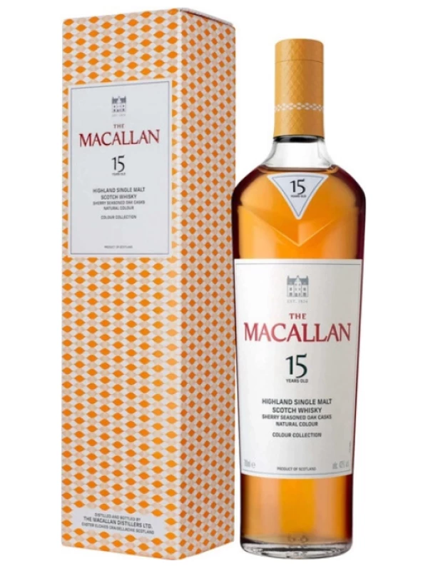 Macallan, Colour Collection 15 Years Old, gift box