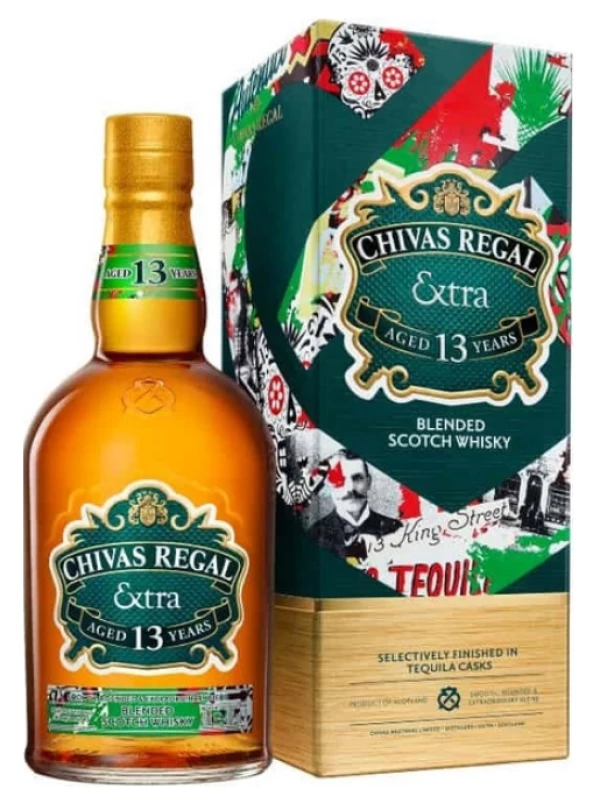 Chivas Regal Extra 13 Years Old Tequila Casks, gift box