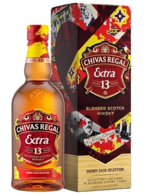 Виски Chivas Regal Extra 13 Years Old Oloroso Sherry Casks, gift box 1 л