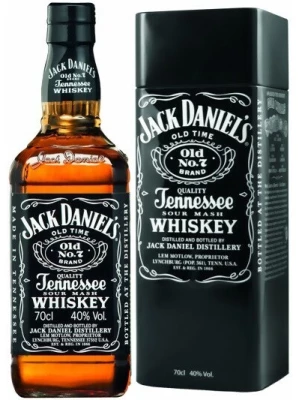 Виски Jack Daniel's, with metal box 0.7 л