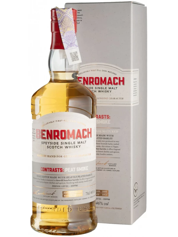 Benromach Peat Smoke, gift box