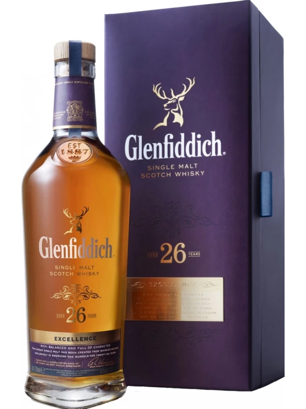 Glenfiddich Excellence 26 Years Old, gift box