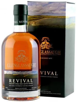 Виски Glenglassaugh, Revival, gift box 0.7 л