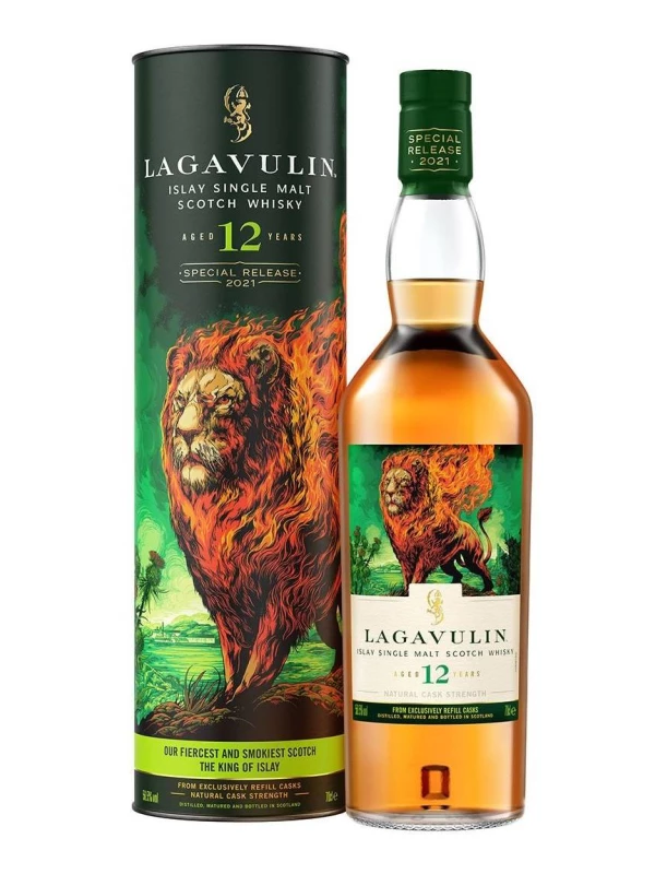 Lagavulin 12 Years Old, Special Release 2021, in tube
