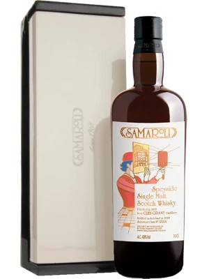 Виски Samaroli, Perfection, Glen Grant Single Malt, in gift box 1988 0.7 л