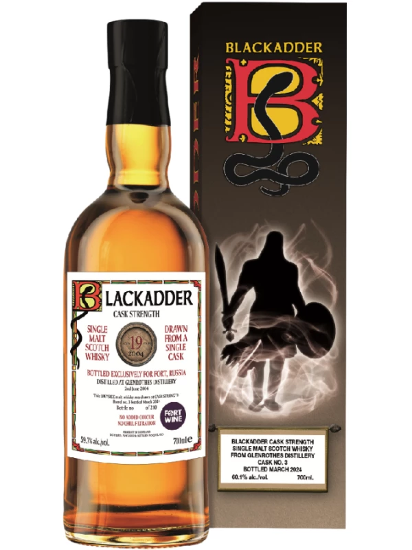 Blackadder Glenrothes 19 Years Old, gift box